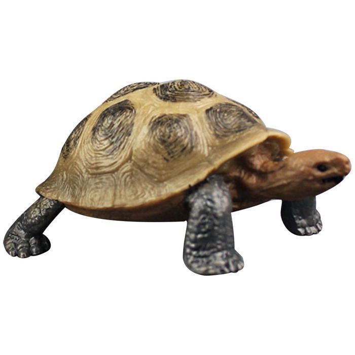 Meilleurs prix pour 1 pièce dornements de tortue simulés modèle de tortue en plastique jouet aquarium jouet animal réaliste 83*5*33CM