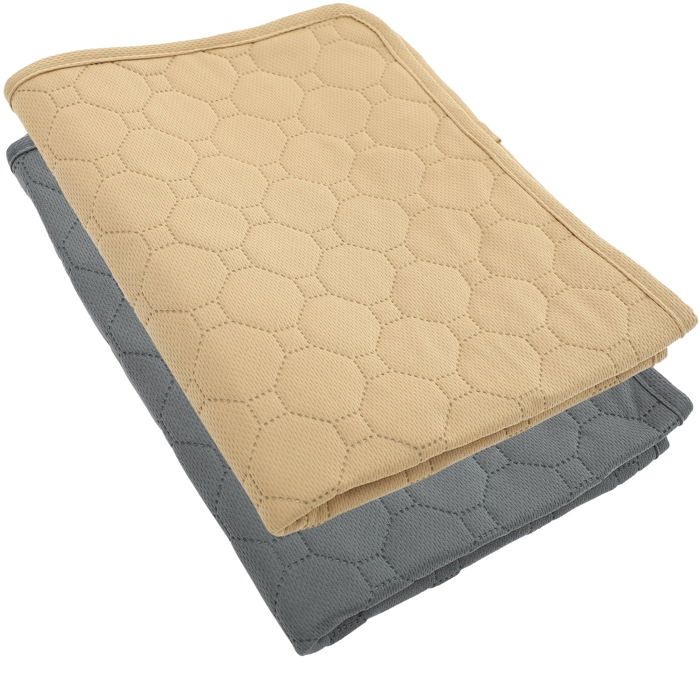 Meilleurs prix pour Lot de 2 tapis de pipi réutilisables pour animaux de compagnie, lavables, pour chiens et cochons d'Inde