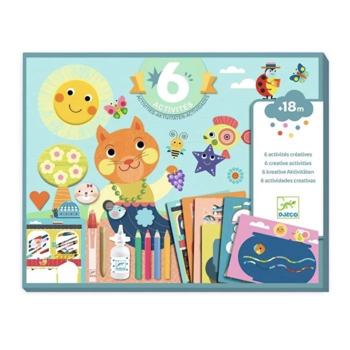 - 6 activites - Le chat et ses amis