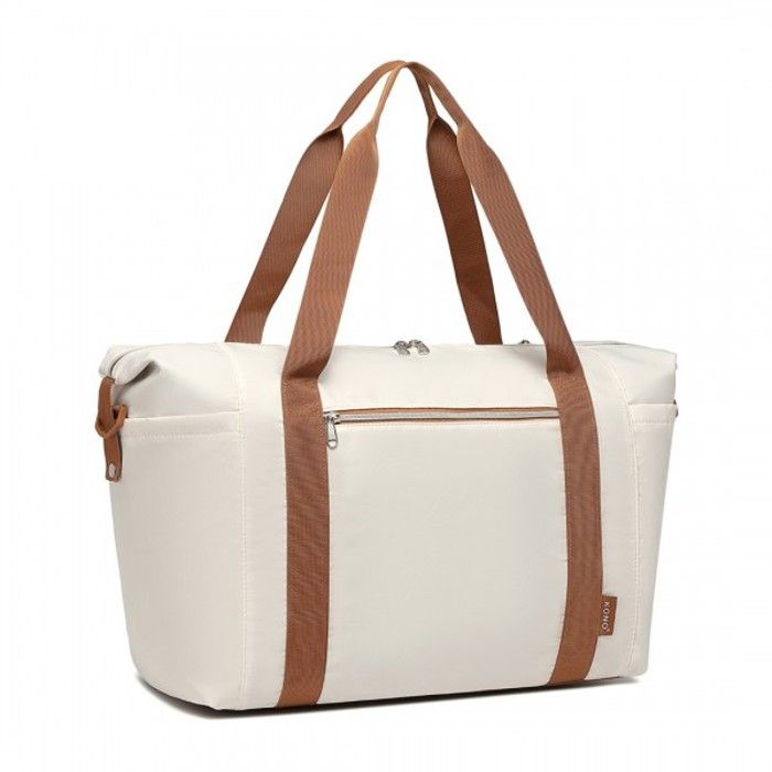 Sac De Voyage En Cuir Fait Main - Grand Format Cabine - Style Unisexe Holdall - Marron