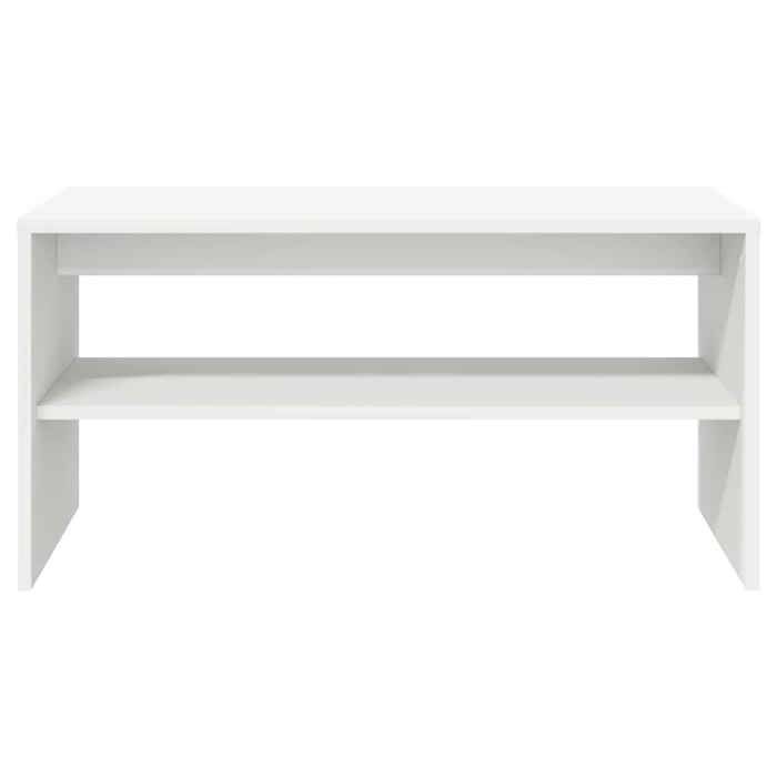 GKK - Meuble TV pas cher - Table TV blanc 60x40x40 cm bois dingénierie @4755