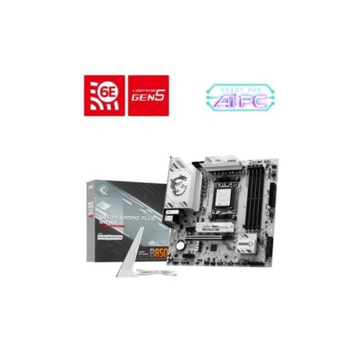 MSI B850M GAMING PLUS WIFI6E AMD B850 Zócalo AM5 micro ATX