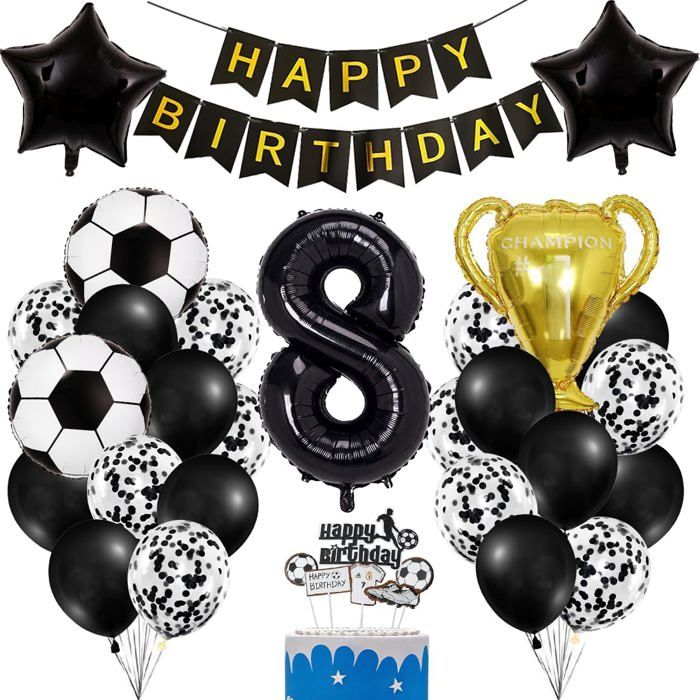 Anniversaire Décorations Ballon, Joyeux Anniversaire Ballons Beige Abricot Or Confettis Anniversaire Décorations Ballon, Joyeux Anniversaire Ballons Beige Abricot Or Confettis