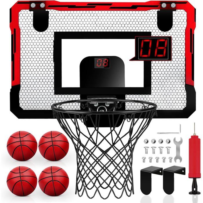 Panier de Basket Mobile, Hauteur Réglable (270-320CM) avec Base Remplissable, Panneau en PC Incassable, pour Enfants/Jeunes | Leroy Merlin