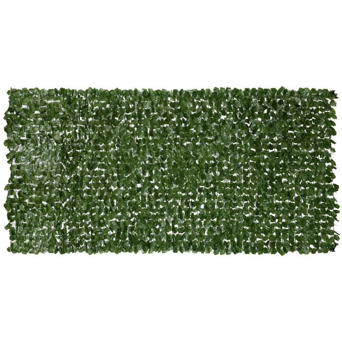 Haie Artificiel Brise-Vue décoration Rouleau 3L x 1H m Feuillage ...