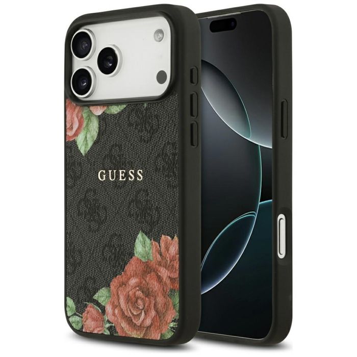 Coque Guess Hardcase 4G Flower Print MagSafe pour iPhone 17 Pro