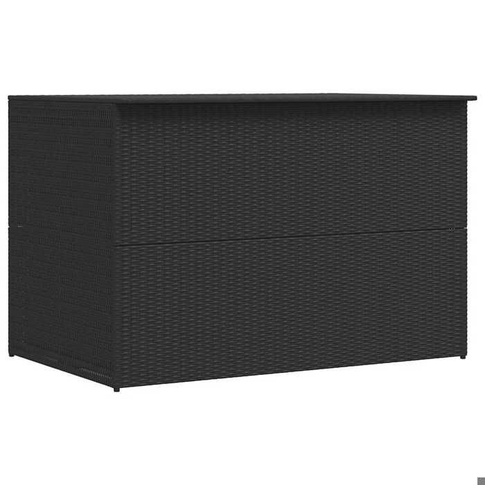 Noir Banc de rangement - Magnifique Boîte de rangement de jardin - Pour balcon - noir 150x100x100cm résine tressée CL9370922 Noir Banc de rangement - Magnifique Boîte de rangement de jardin - Pour balcon - noir 150x100x100cm résine tressée CL9370922