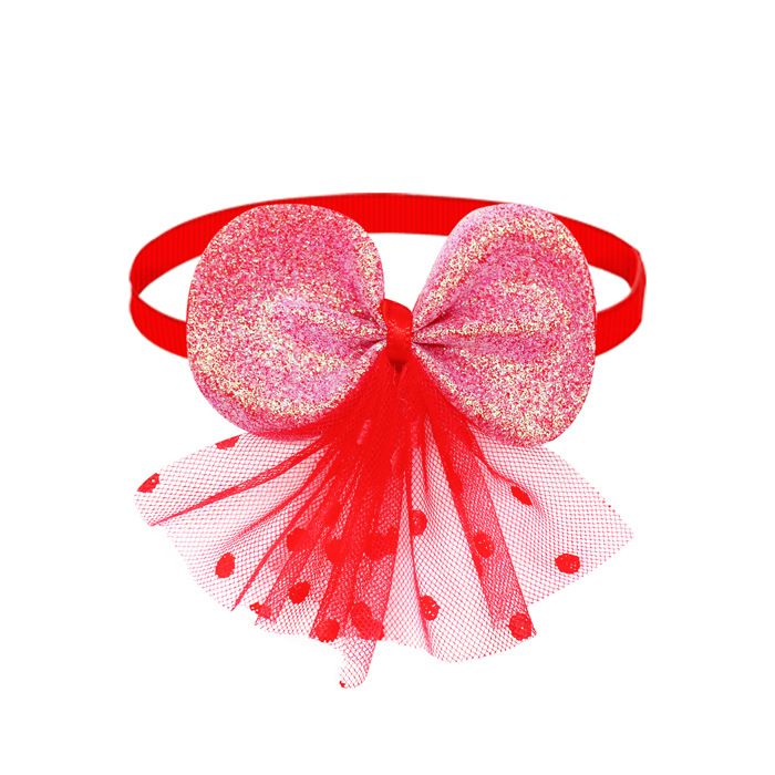 Noeud papillon pour animaux - Phoesky - Coton - Pour chiens et chats - 5.6-6.5 cm - Automne Printemps Été Hiver