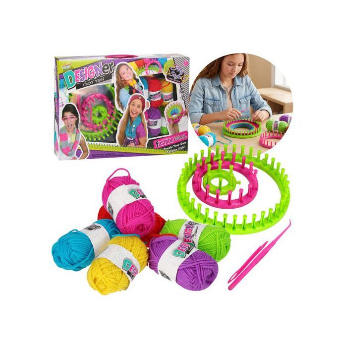 Kit créatif de tissage travaux manuels pour enfants jeux créatifs 7+