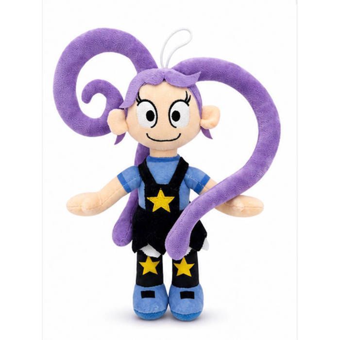 Peluche Playtime Anime - adorable doudou pour filles et garçons - Adorable peluche douce - Cadeau pour enfant violet 26 cm