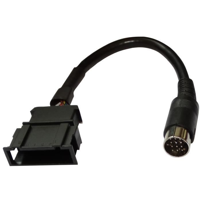 Adaptateur faisceau câble fiche ISO pour autoradio dorigine pour auto voiture AE