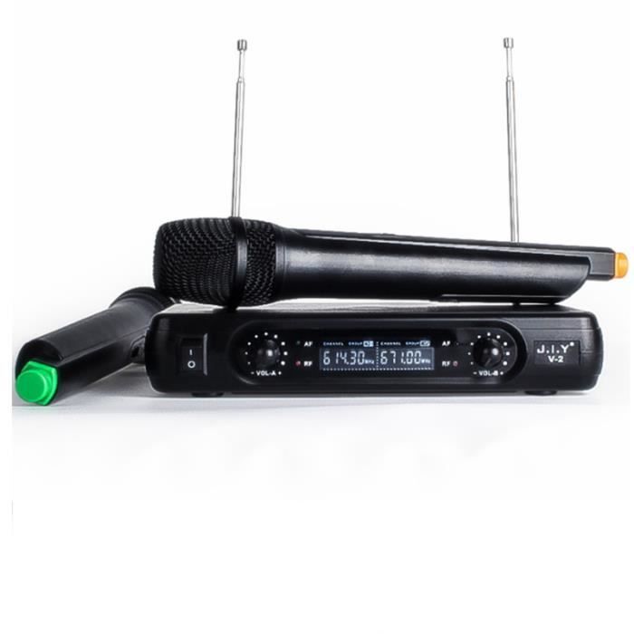 Rybozen Karaoke Micro Sans Fil, Systèmes de Microphone Sans Fil UHF