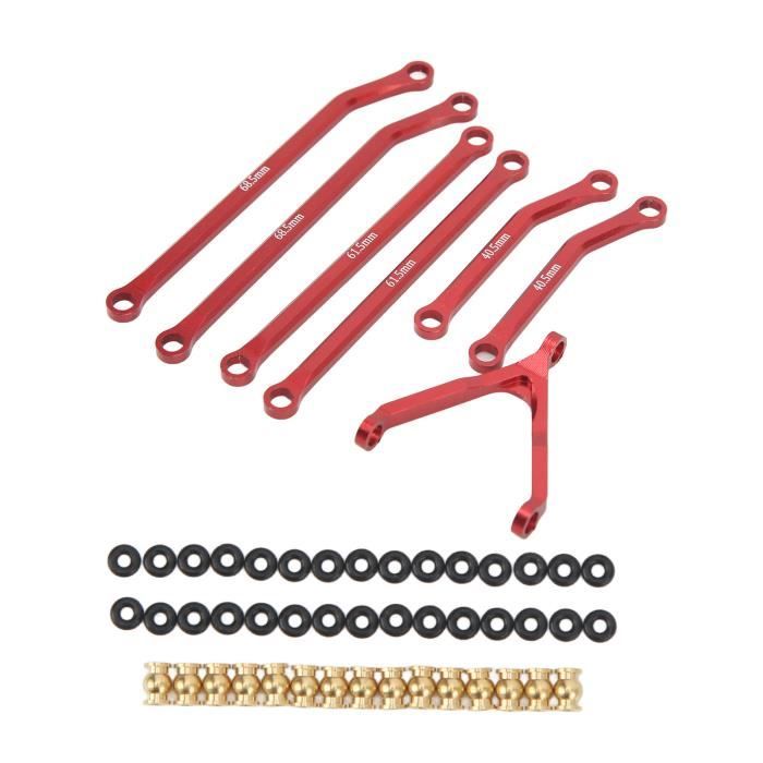 Kit De Bagues D’amortisseur Arrière – Alu 6061 – Plusieurs Tailles (8 X 22,2 à 41,4 Mm) – Compatible Rockshox Et Fox