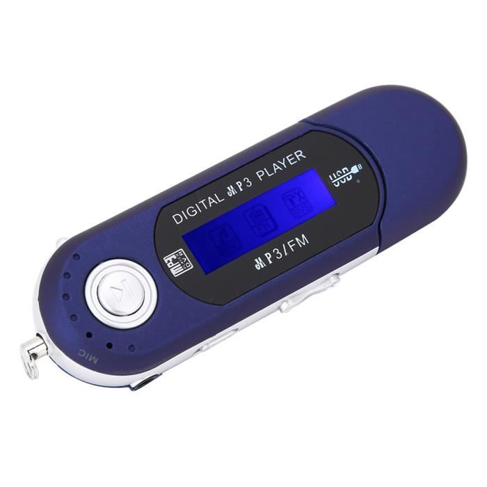 AGPTEK Lecteur MP3 Bluetooth 32Go Grand Écran Métal Podomètre Radio FM Carte  TF