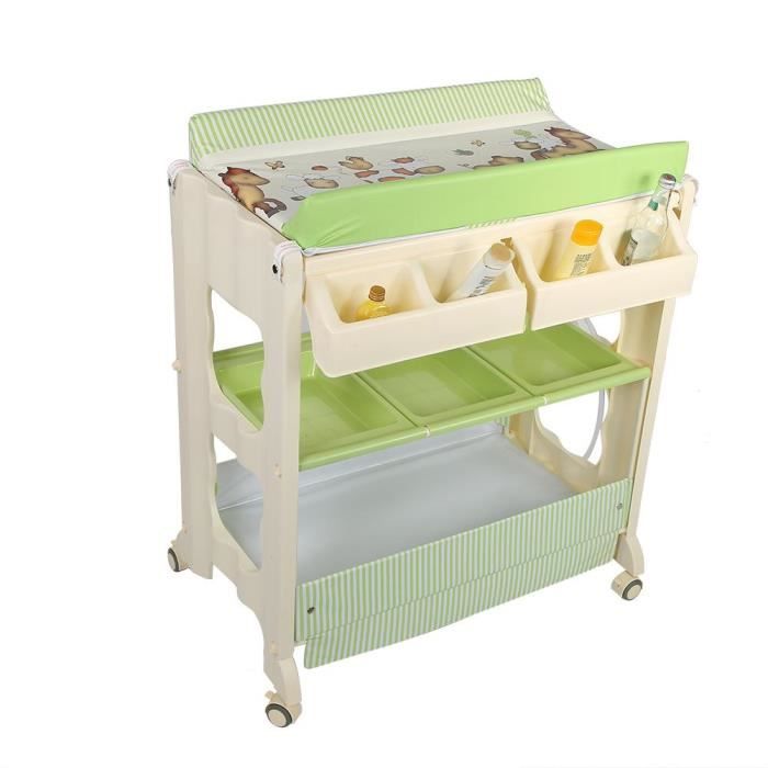 Belle Station De Table A Langer De Couche Culotte De Baignoire Multifonctionnelle Pour Bebes 3 Couche A Roulette Cdiscount Puericulture Eveil Bebe