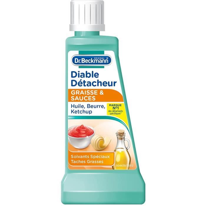 Diable Détacheur Graisse & Sauces 50 ml Détachant spécifique pour