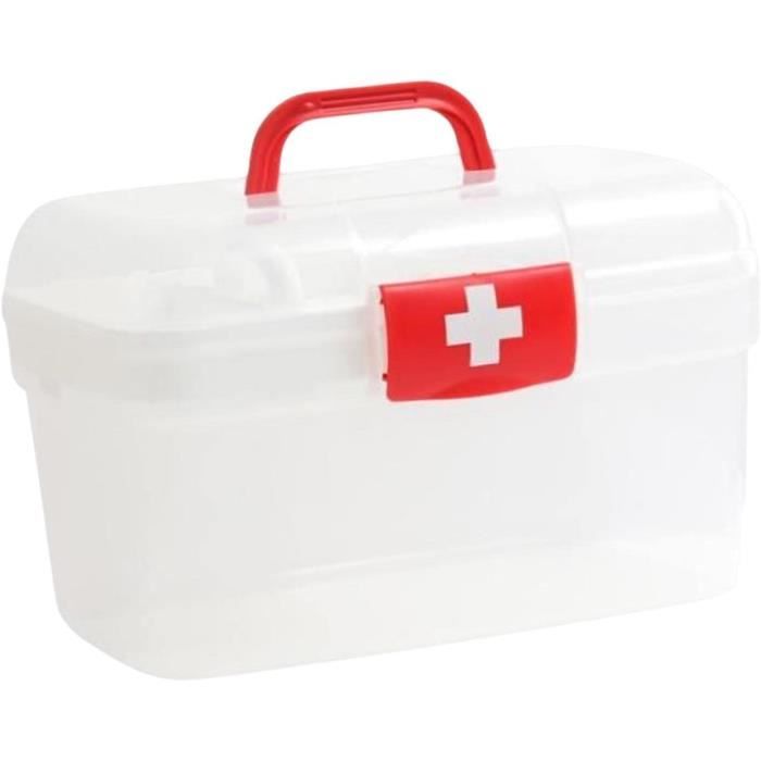 BINO – Lot De 2 Bacs Rangement Larges En Plastique La Collection