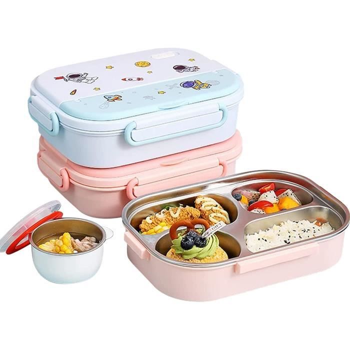 Merysen 1200ml Boîte à Déjeuner En Acier Inoxydable, Boîte à Repas Pour