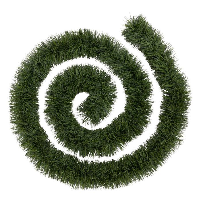 Guirlande De Noël épaisse De 10 M - Guirlande De Noël Pour Décorations De Sapin De Noël - Vert