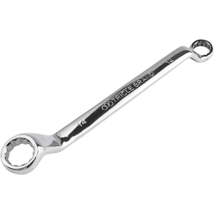 Clé à Cliquet à œil Double, Clés Mixtes en Acier au Chrome Vanadium