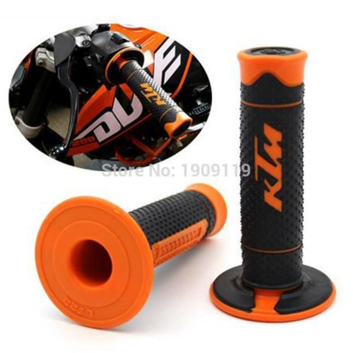 poignées moto ktm - poignée guidon moto