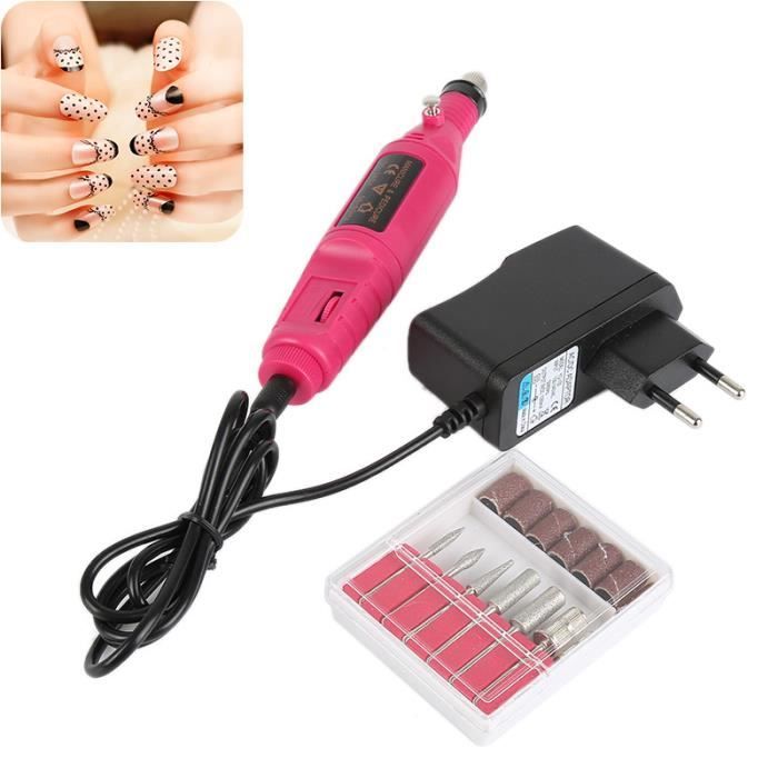 Electric Acrylic Nail Art File Drill Set Manicure Pedicure Machine