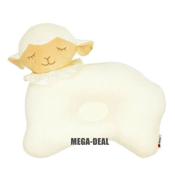 Mega Deal Oreiller Coussin Pour Bebe Nouveau Ne Enfant Anti Empecher Tete Plate Cale Tete En Forme D Animal Coton Mouton Cdiscount Puericulture Eveil Bebe