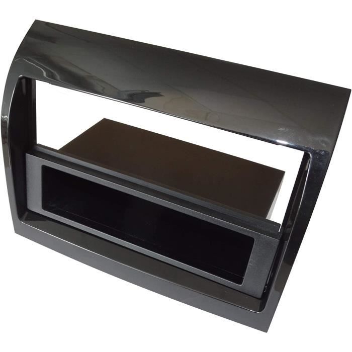 Adaptateur Façade Radio 1/2DIN Pour Citroën Jumper, Fiat Ducato, Peugeot Boxer 2011+ - Noir Brillant