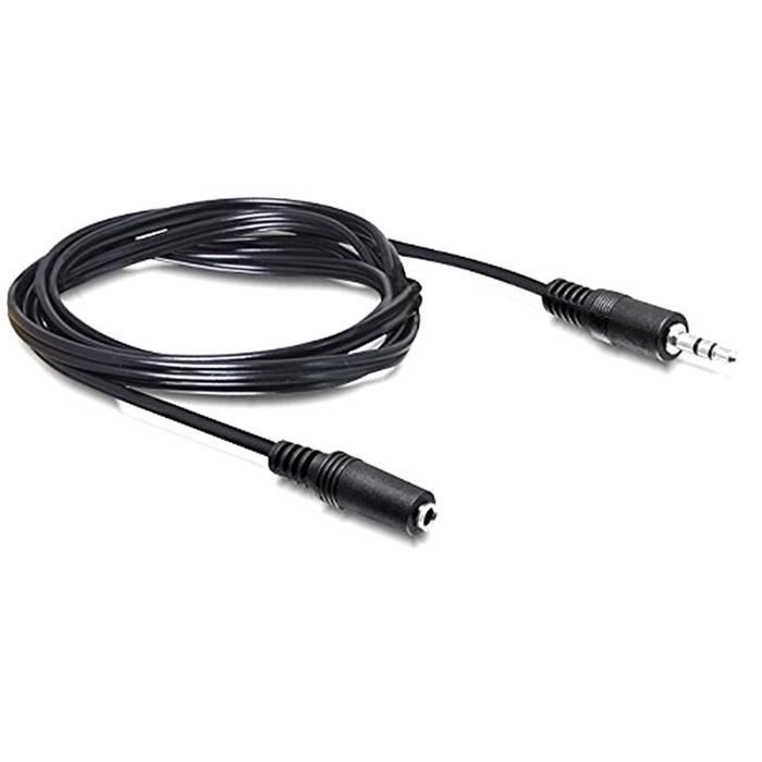Aux Plomb blindé Casque Câble 3.5 Mm Stéréo Jack à Jack Audio Mâle à Mâle 