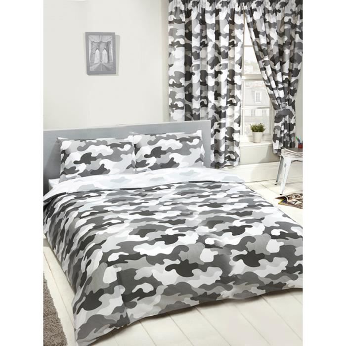 Housse De Couette Halloween Momie Effrayante Bedlam - Taille Double 200x200 Cm, Réversible, Phosphorescente
