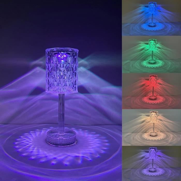 VOHESEA Lampe murale Craft, 28 cm Lampe de nuit rechargeable, 4