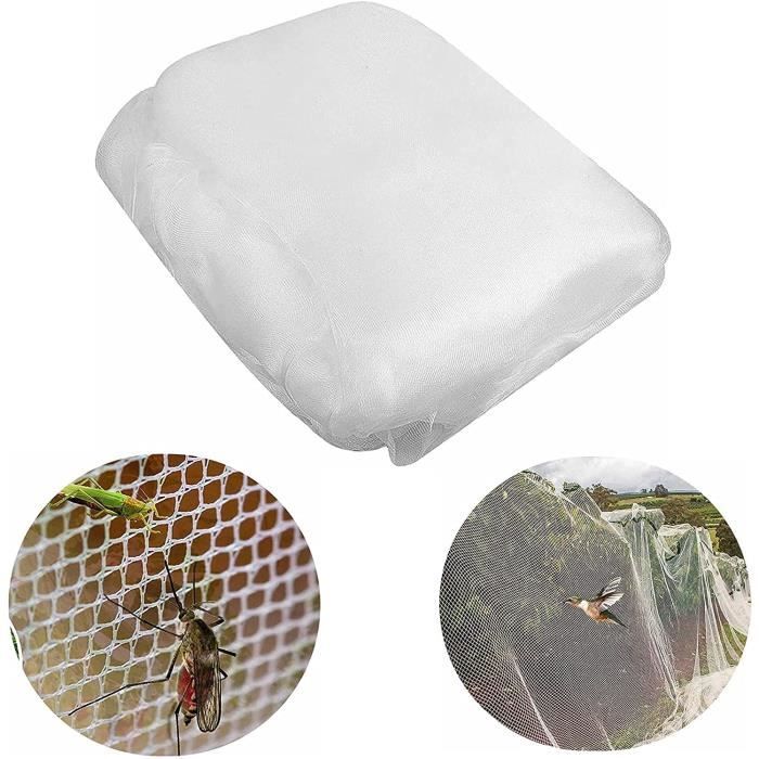 2 Pièces Filet De Jardin 1m X 1m Anti-Insectes Et Protection Plantes - Couverture Fruits Et Légumes