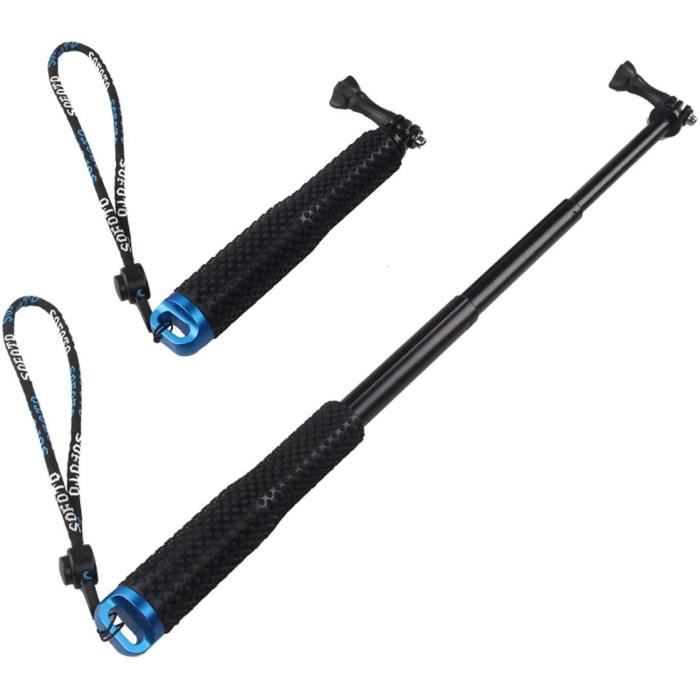 Perche Gopro Hero 13 Modèle De Base-TELESIN-Perche à Selfie Extensible En Alliage D Selfie Stick Sport Extrême