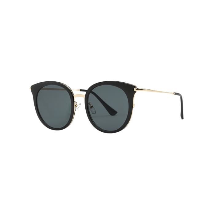 Lunettes De Soleil Des Yeux De Chat Noir Elegant Achat Vente Lunettes De Soleil Femme Cdiscount