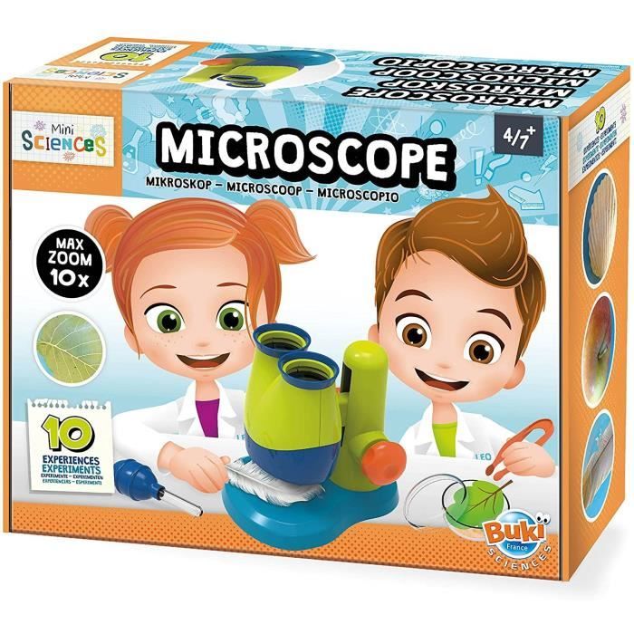microscope - buki - mini sciences - jeu éducatif - jeu scientifique