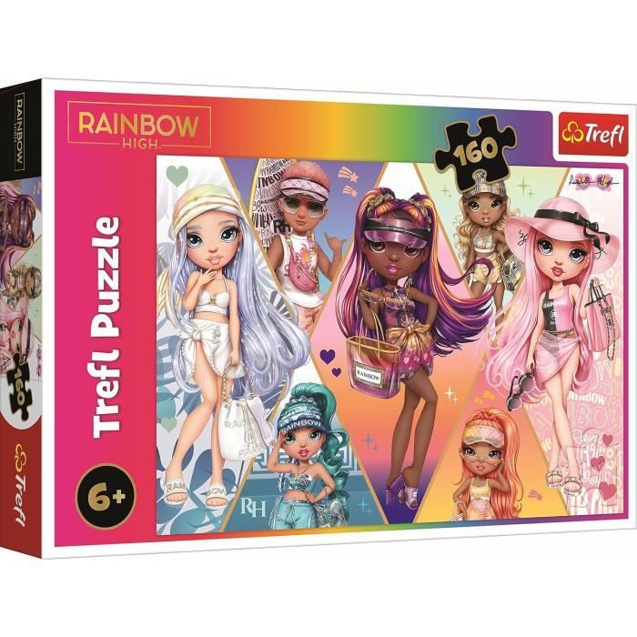 Puzzle 100 pièces : chez Les Princesses de Conte de fées, avec Stickers