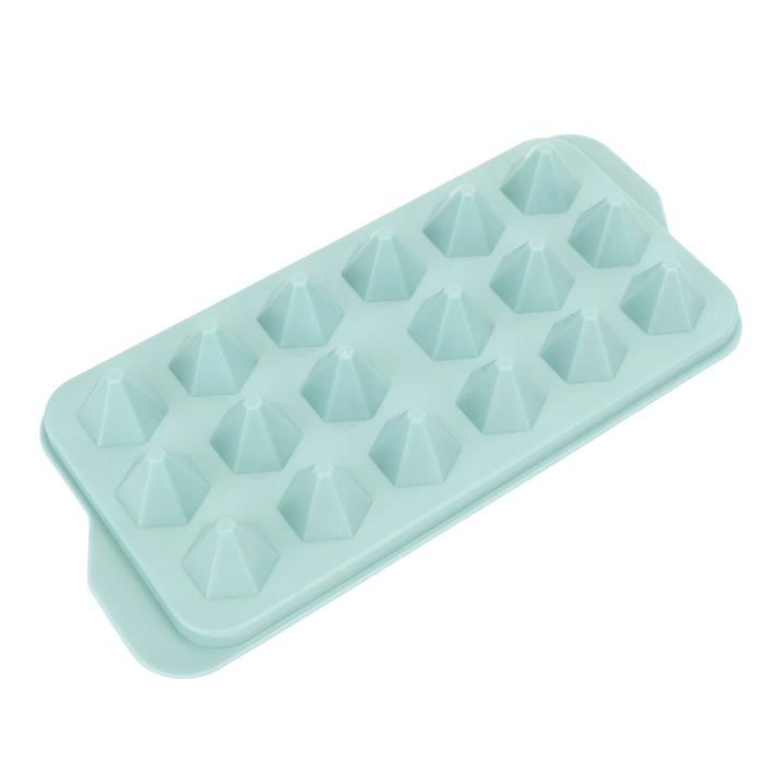 4 Pièces bacs à glaçons en silicone avec Couvercle,Bacs à Glaçons