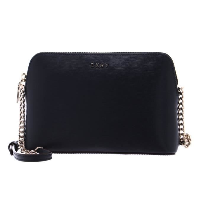 DKNY Bryant Sutton Dome Crossbody Bag Navy [115491] Achat / Vente