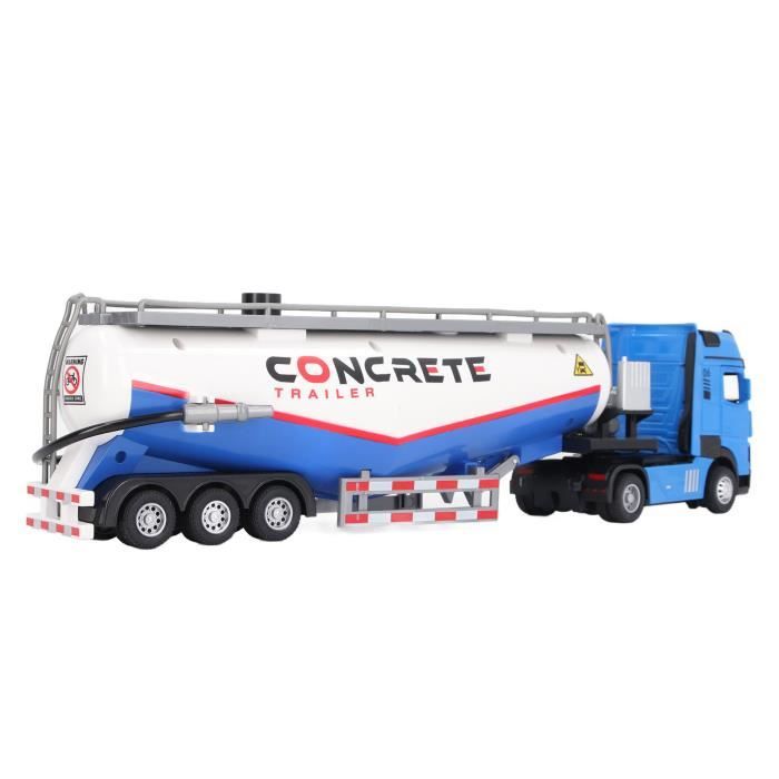 Kodbiby Camion Pompe à Béton RC 2.4G – 48 Cm, Pompe à Eau Fonctionnelle, Lumières, Sons, Batterie Incluse, 30 Min D’Autonomie