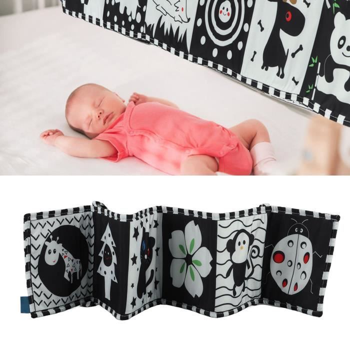 Albums Photo Bébé Tissu Souple Avec Miroir – Livre Souvenir Personnalisable, Cadeau Naissance Mignon Pour Famille