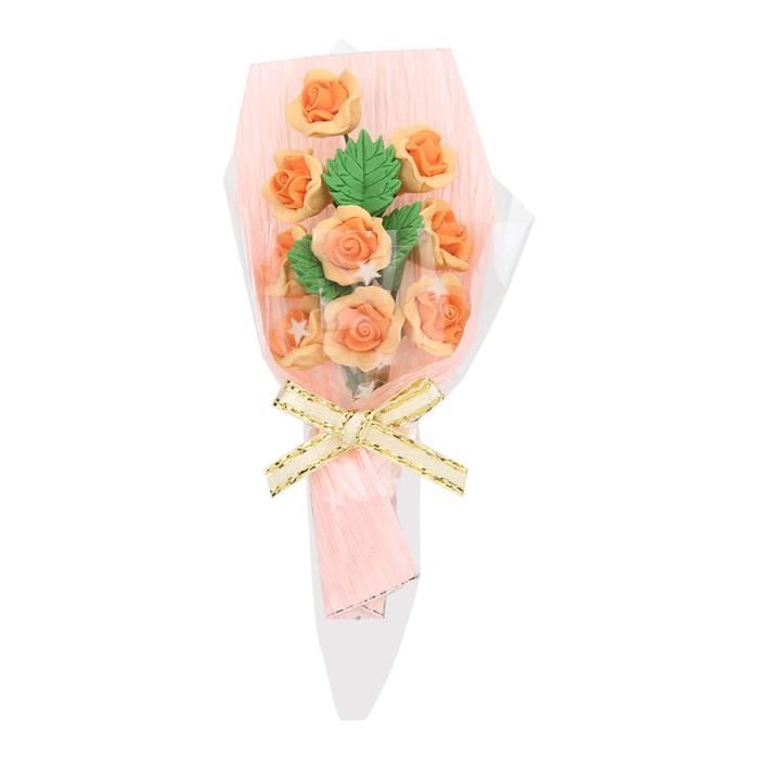 Arrangement De Fleurs Roses Pour Maison De Poupée 1/12 - Miniatures Plantes Et Décor