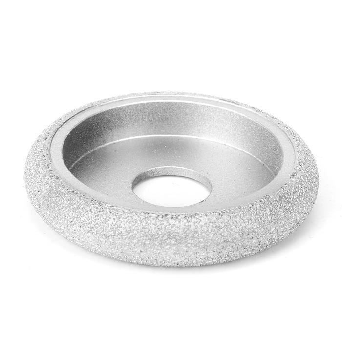 Fdit meule en pierre Meule diamantée brasée de 7,3 cm Rome Meule abrasive  pour verre céramique pierre (1,5 cm) - Cdiscount Bricolage