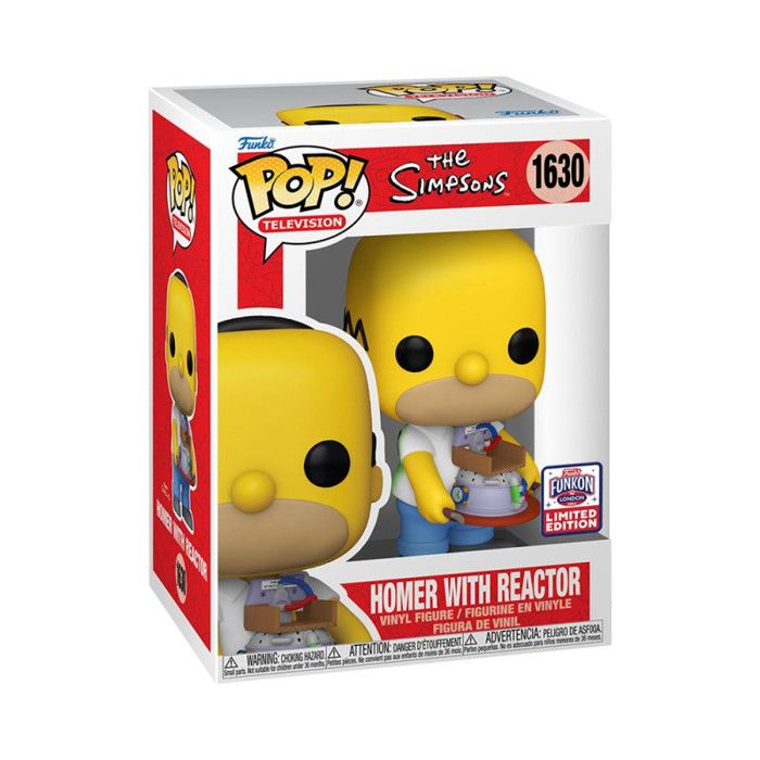 Figurine Funko Pop TV Simpsons Homer with Reactor - vue 3
