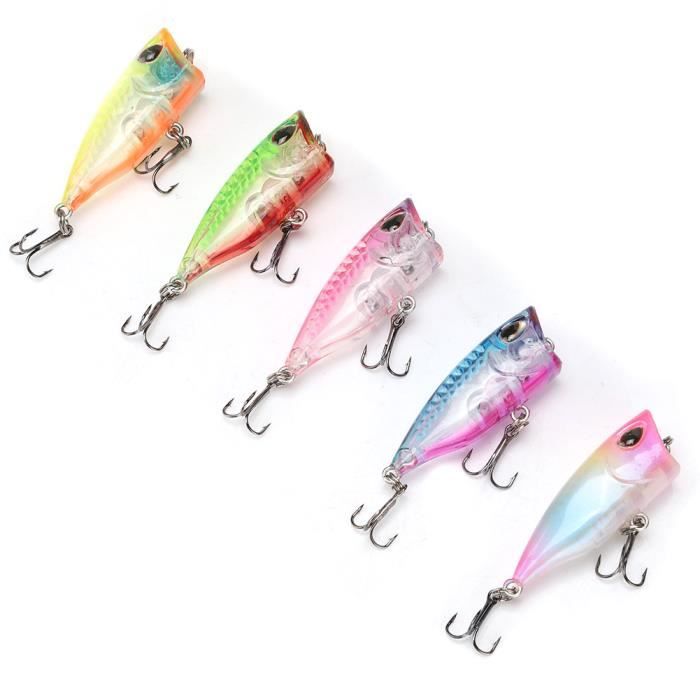 Ensemble De Pêche, 10 Pièces, Cuillères à Poisson, Leurres Métalliques