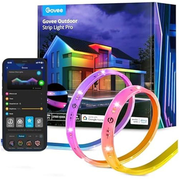 Guirlande lumineuse - GOVEE - H70A13D1 - 10 mètres - Multicolore - Télécommande incluse
