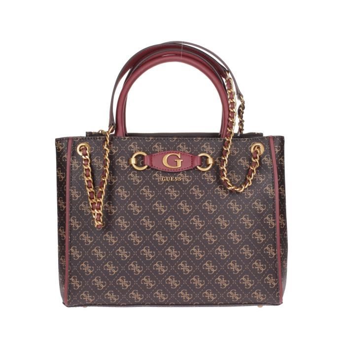 Guess Sac en similicuir pour femme Marron Hwqb8654230 bgo