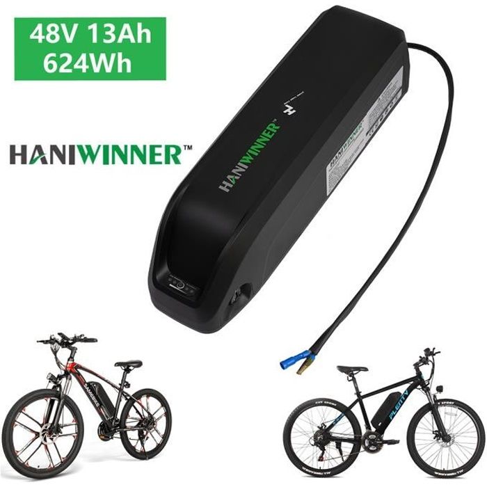 Batterie rechargeable HA193 48V 13Ah 624W pour PLENTY SAMEBIKE GALAXY