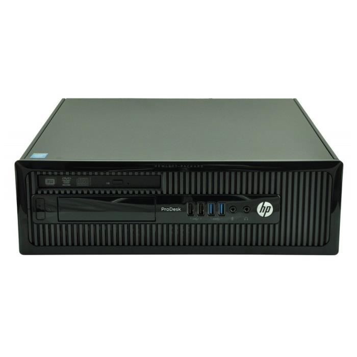 HP PRODESK 400 G1 INTEL CORE I3 4160 36 GHZ 500 GO 8 GB INTEL HD4400 WINDOWS 10 OU 7 Reconditionné - Hewlett-Packard reconditionné disponible sur Cdiscount Seconde Vie