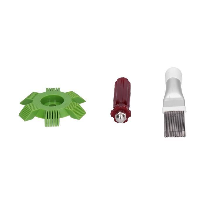 Peigne à Ailettes En Acier Inoxydable Pour Nettoyer Les Condensateurs De Climatisation - 2 Pièces - 5