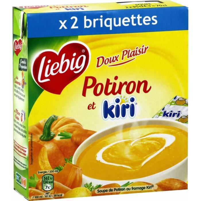 Liebig Soupe Potiron Et Kiri 2x35cl Cdiscount Au Quotidien